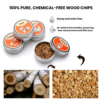 Premium Wood Chips - 4 Pack